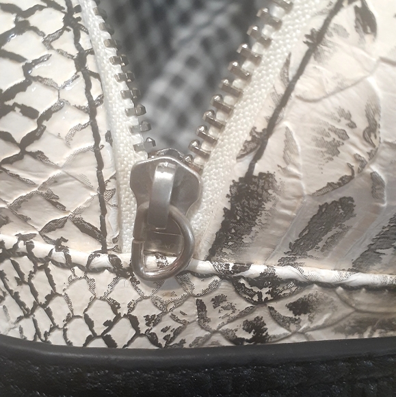 Black white handbag Jessica Simpson - Picture 7 of 7